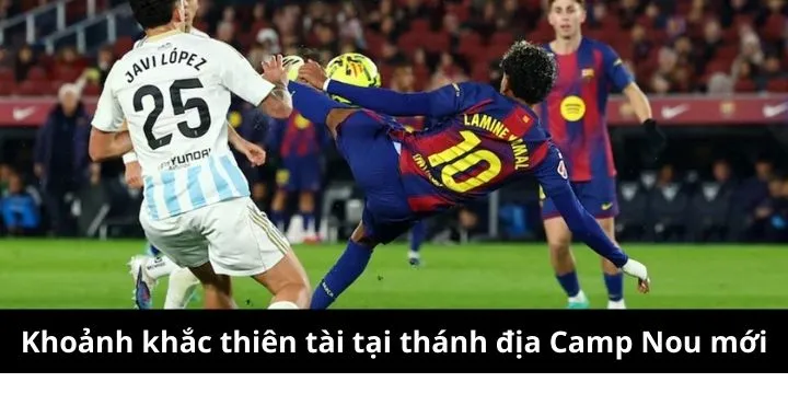 Khoảnh khắc Yamal lập siêu phẩm đẹp