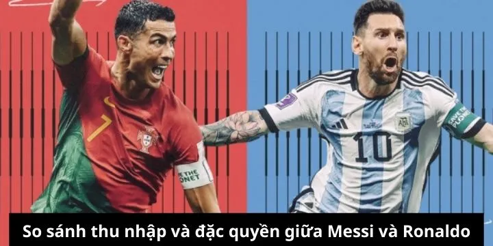 So sánh đặc quyền Messi cùng Ronaldo tại giải Ả Rập